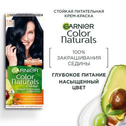 Garnier Краска для волос Color Naturals тон 1.10 Холодный черный